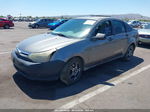 2011 Ford Focus S Gray vin: 1FAHP3EN6BW180255