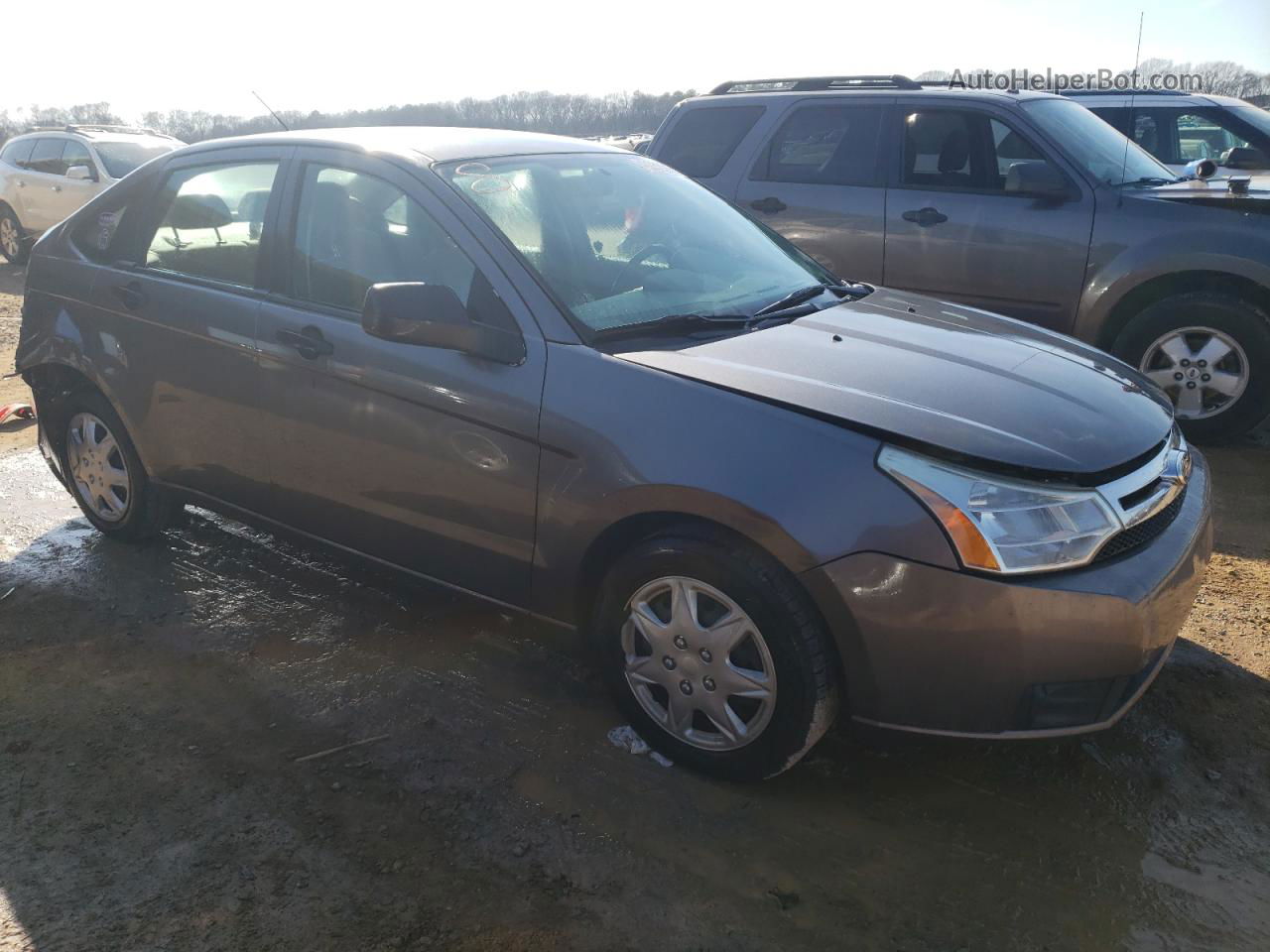 2011 Ford Focus S Gray vin: 1FAHP3EN7BW186971