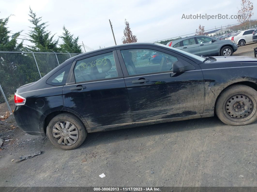 2011 Ford Focus S Black vin: 1FAHP3EN7BW187862