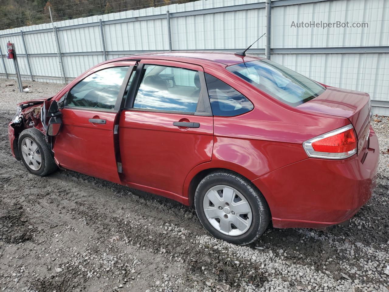 2011 Ford Focus S Red vin: 1FAHP3EN9BW123726