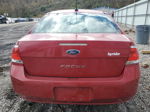 2011 Ford Focus S Красный vin: 1FAHP3EN9BW123726