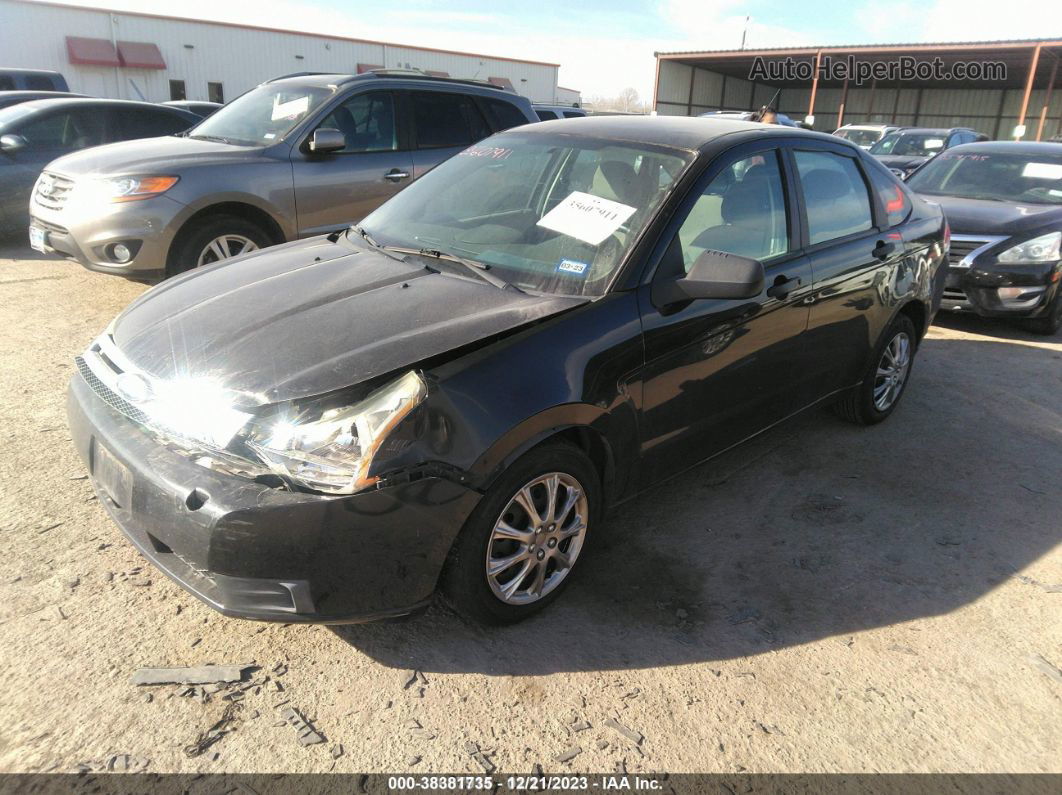 2011 Ford Focus S Черный vin: 1FAHP3ENXBW122505