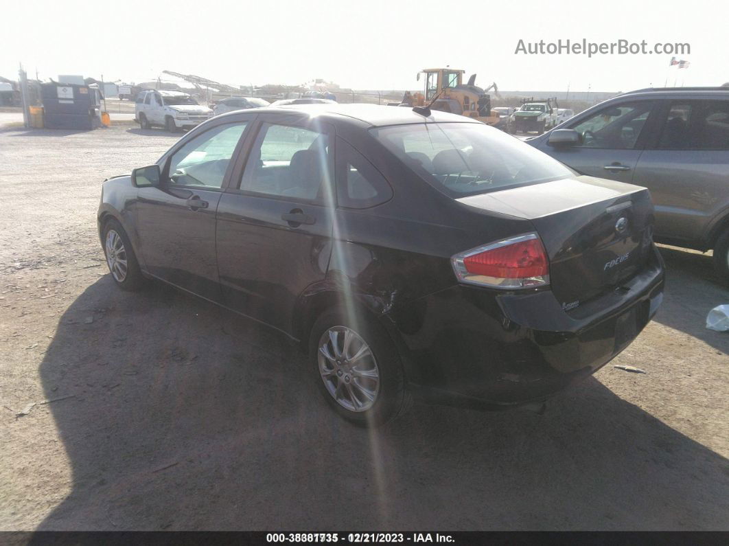 2011 Ford Focus S Черный vin: 1FAHP3ENXBW122505