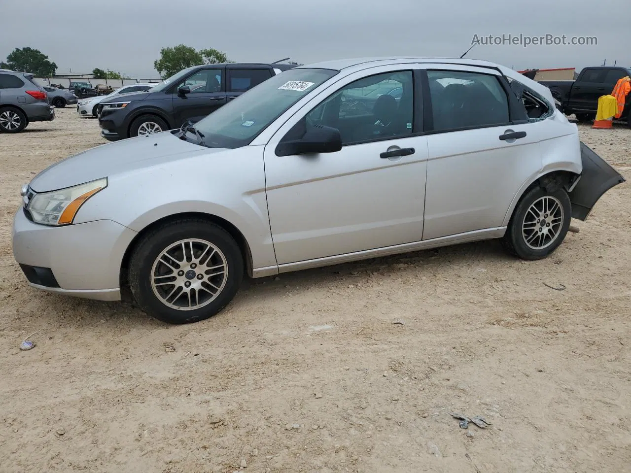 2011 Ford Focus Se Silver vin: 1FAHP3FN0BW102861