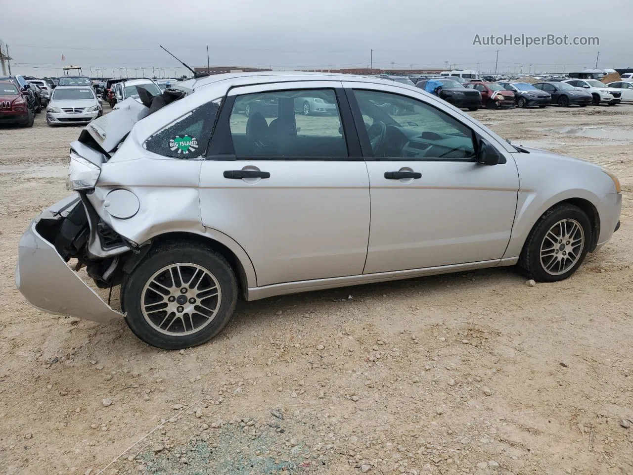 2011 Ford Focus Se Silver vin: 1FAHP3FN0BW102861