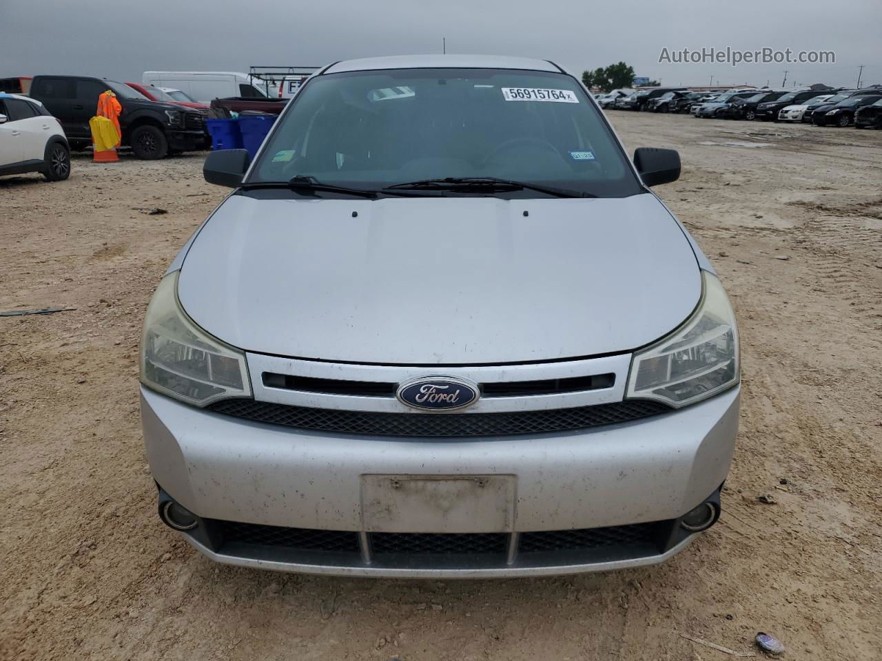 2011 Ford Focus Se Silver vin: 1FAHP3FN0BW102861