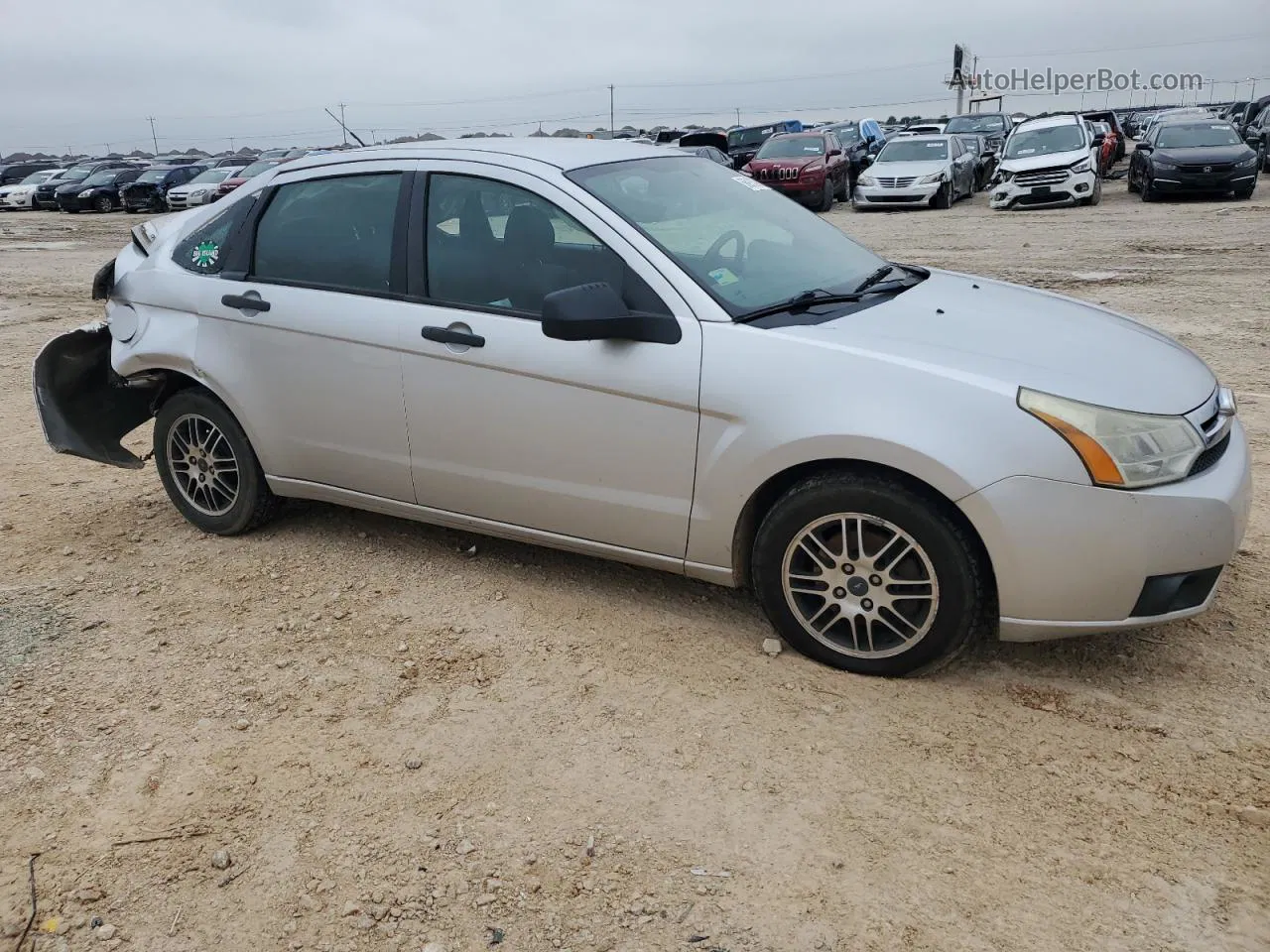 2011 Ford Focus Se Silver vin: 1FAHP3FN0BW102861