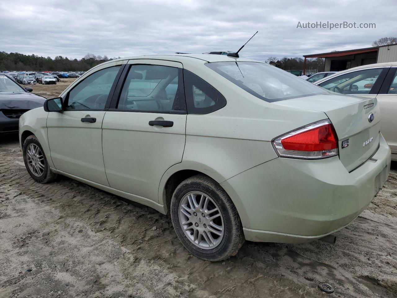 2011 Ford Focus Se Green vin: 1FAHP3FN0BW115125