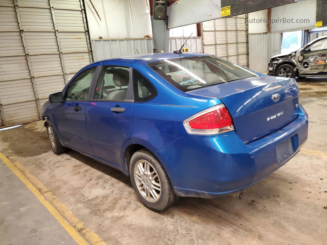 2011 Ford Focus Se Blue vin: 1FAHP3FN0BW164244