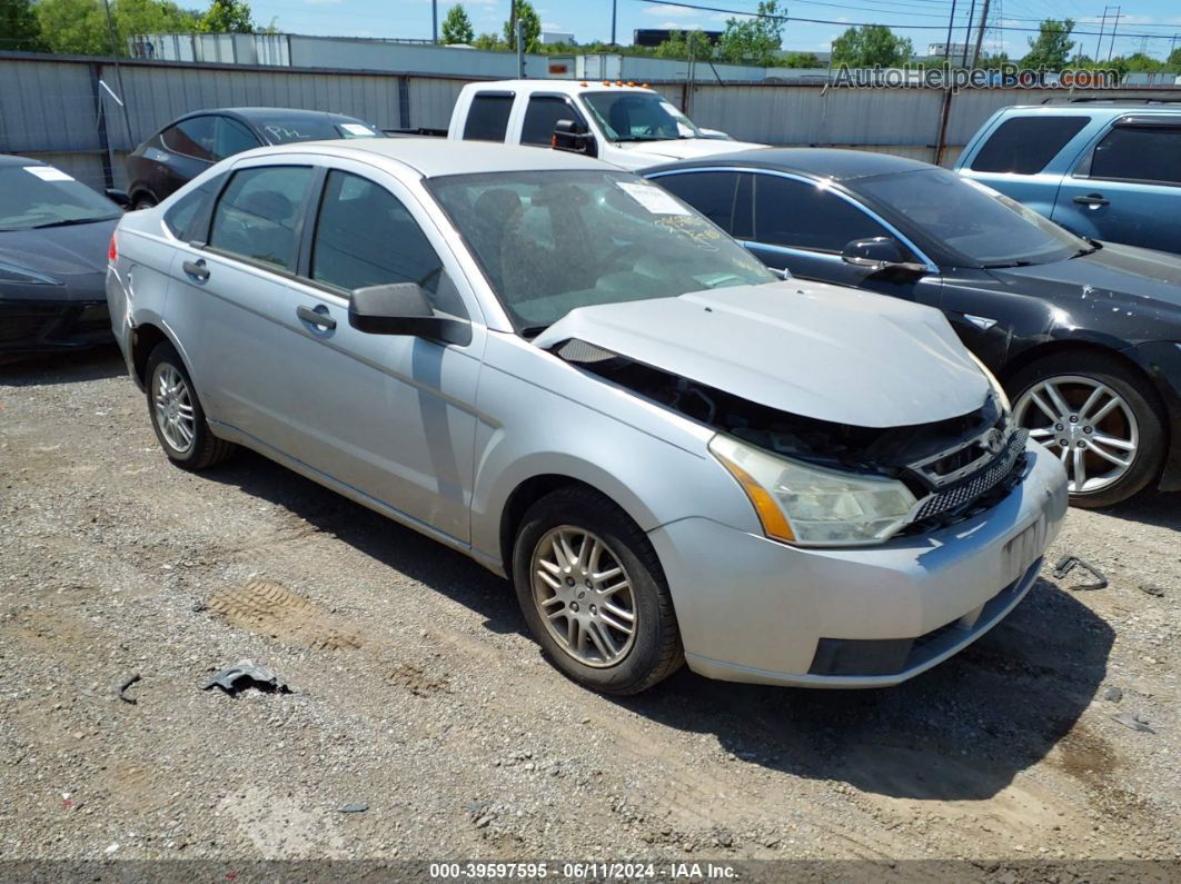 2011 Ford Focus Se Silver vin: 1FAHP3FN0BW176670