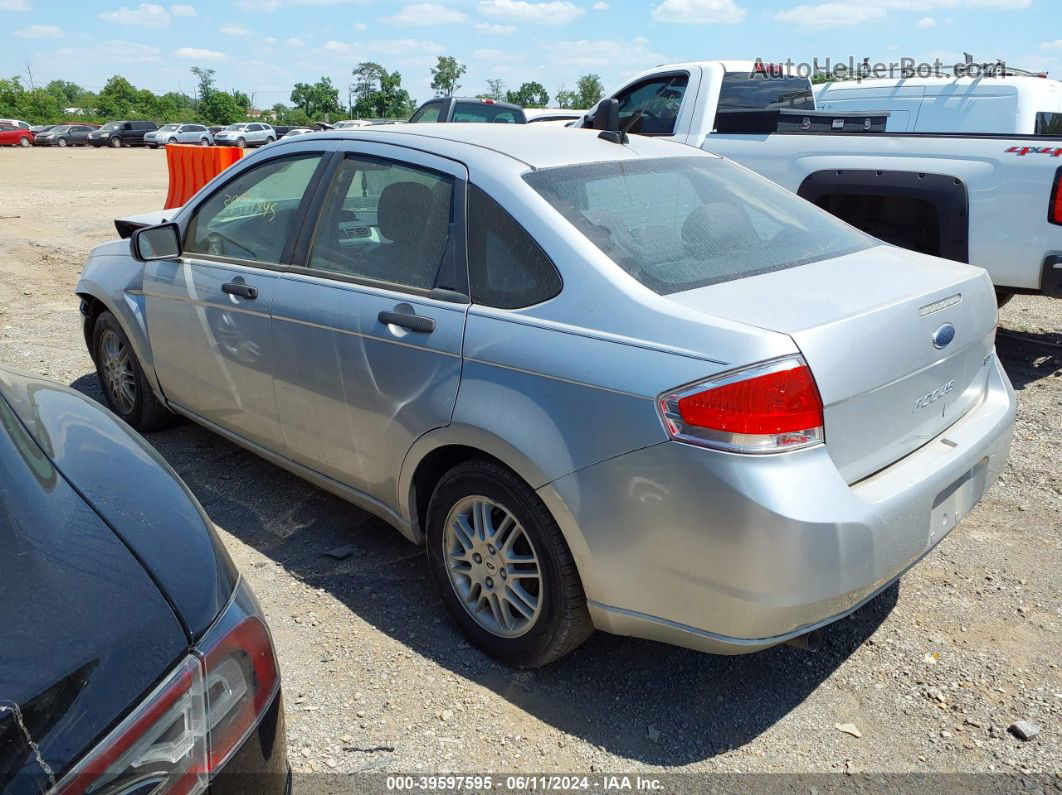 2011 Ford Focus Se Silver vin: 1FAHP3FN0BW176670