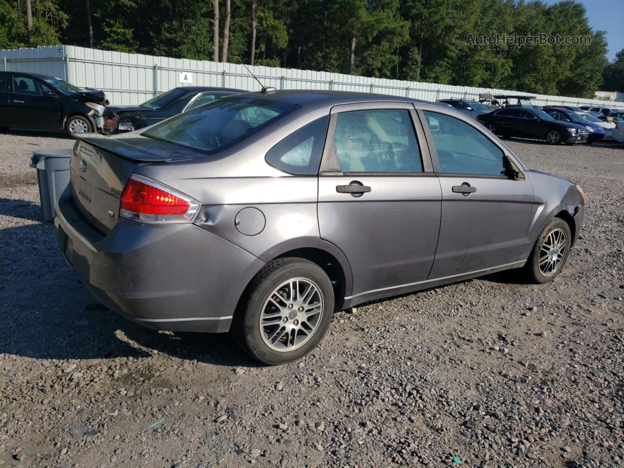 2011 Ford Focus Se Gray vin: 1FAHP3FN1BW101086