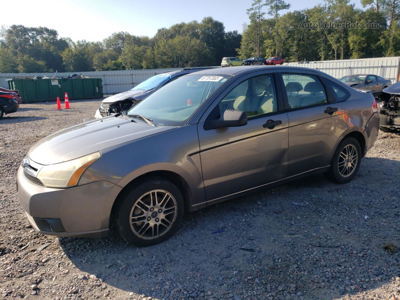 2011 Ford Focus Se Gray vin: 1FAHP3FN1BW101086