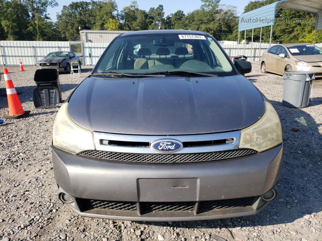 2011 Ford Focus Se Gray vin: 1FAHP3FN1BW101086