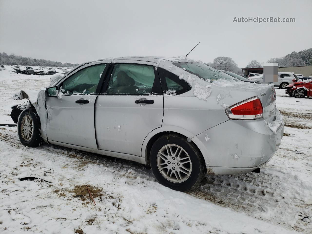 2011 Ford Focus Se Серебряный vin: 1FAHP3FN1BW140552