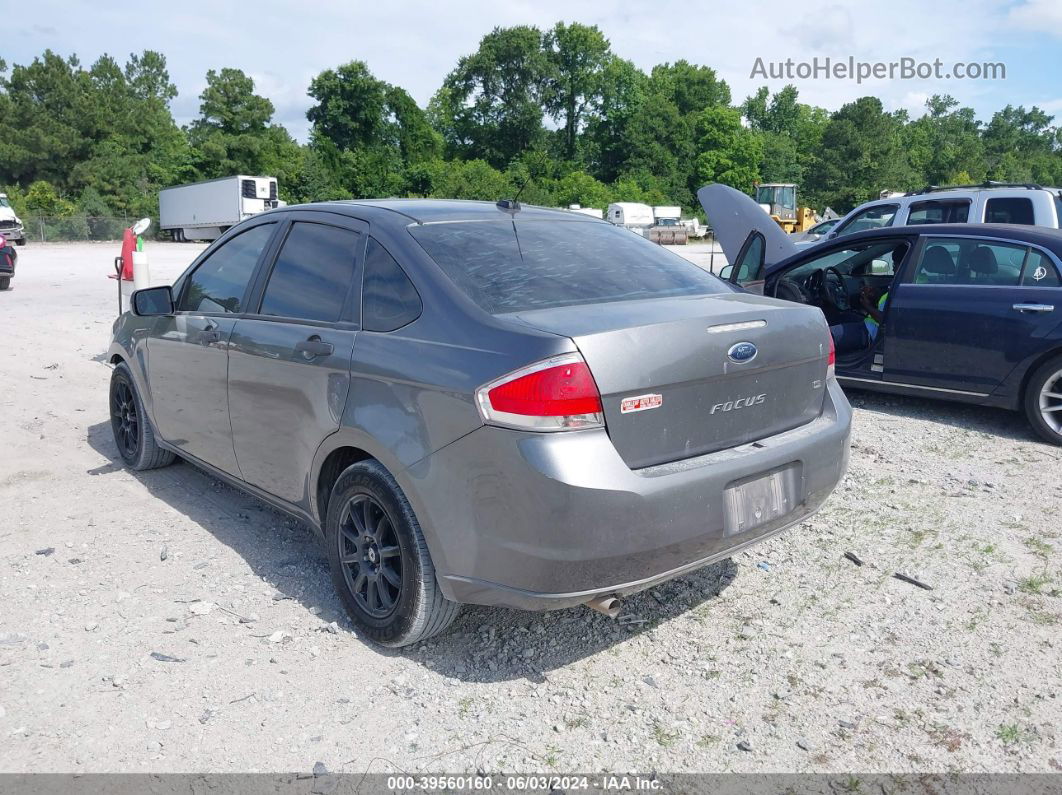 2011 Ford Focus Se Gray vin: 1FAHP3FN1BW152314