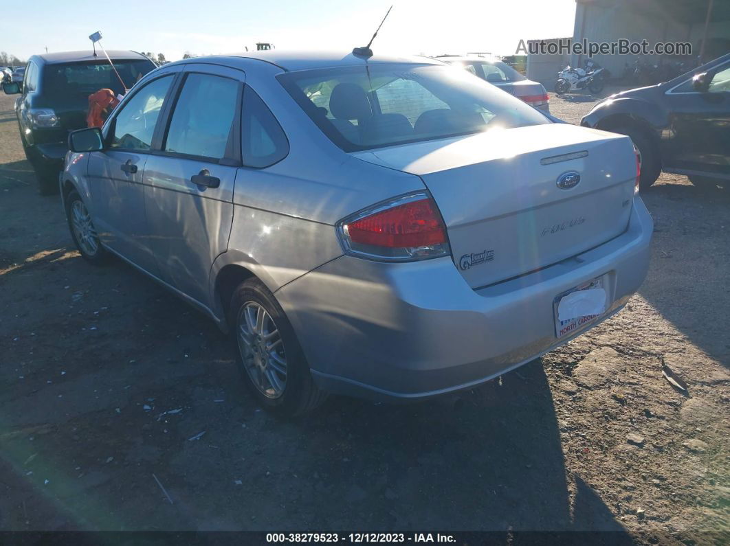 2011 Ford Focus Se Silver vin: 1FAHP3FN1BW177374