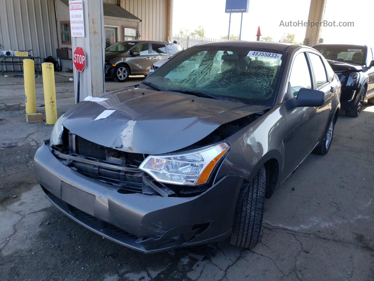 2011 Ford Focus Se Gray vin: 1FAHP3FN1BW194630