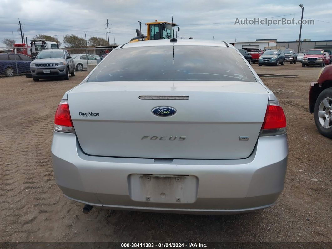 2011 Ford Focus Se Silver vin: 1FAHP3FN1BW196605