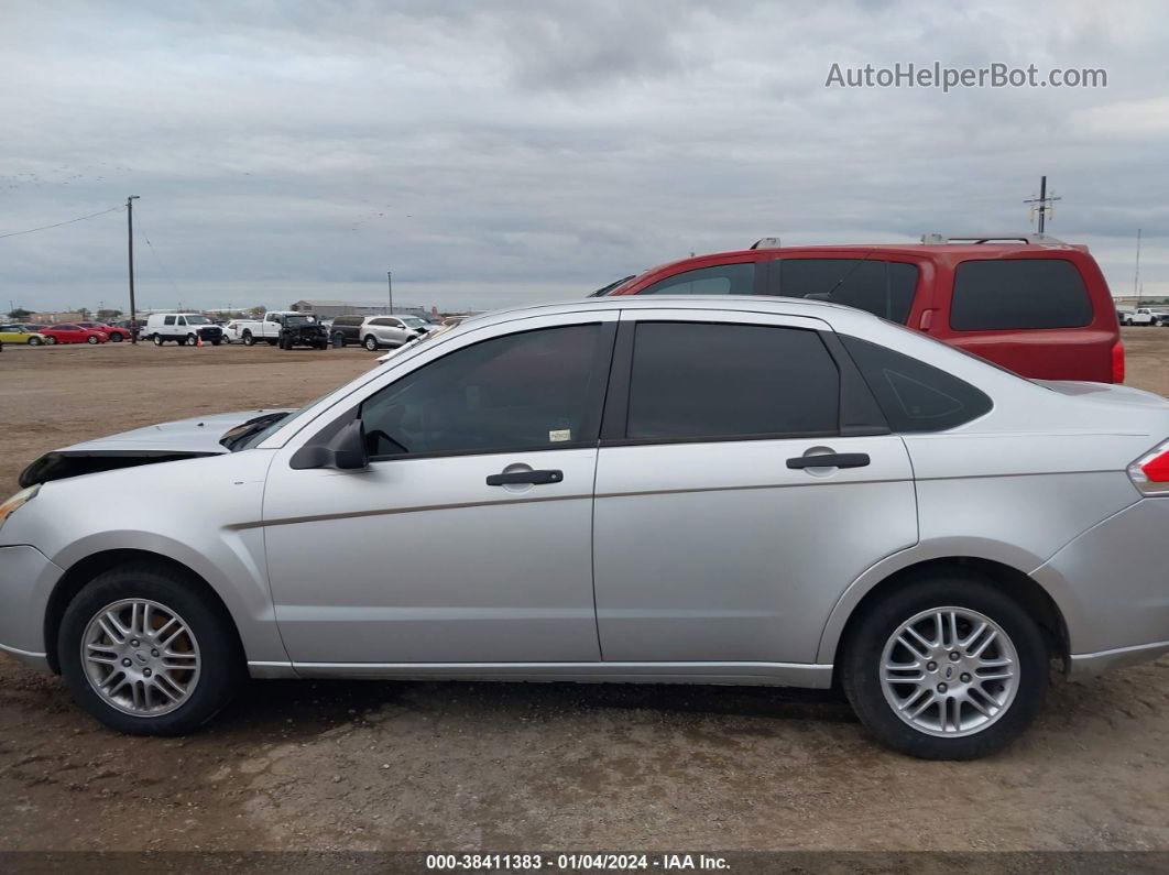 2011 Ford Focus Se Silver vin: 1FAHP3FN1BW196605