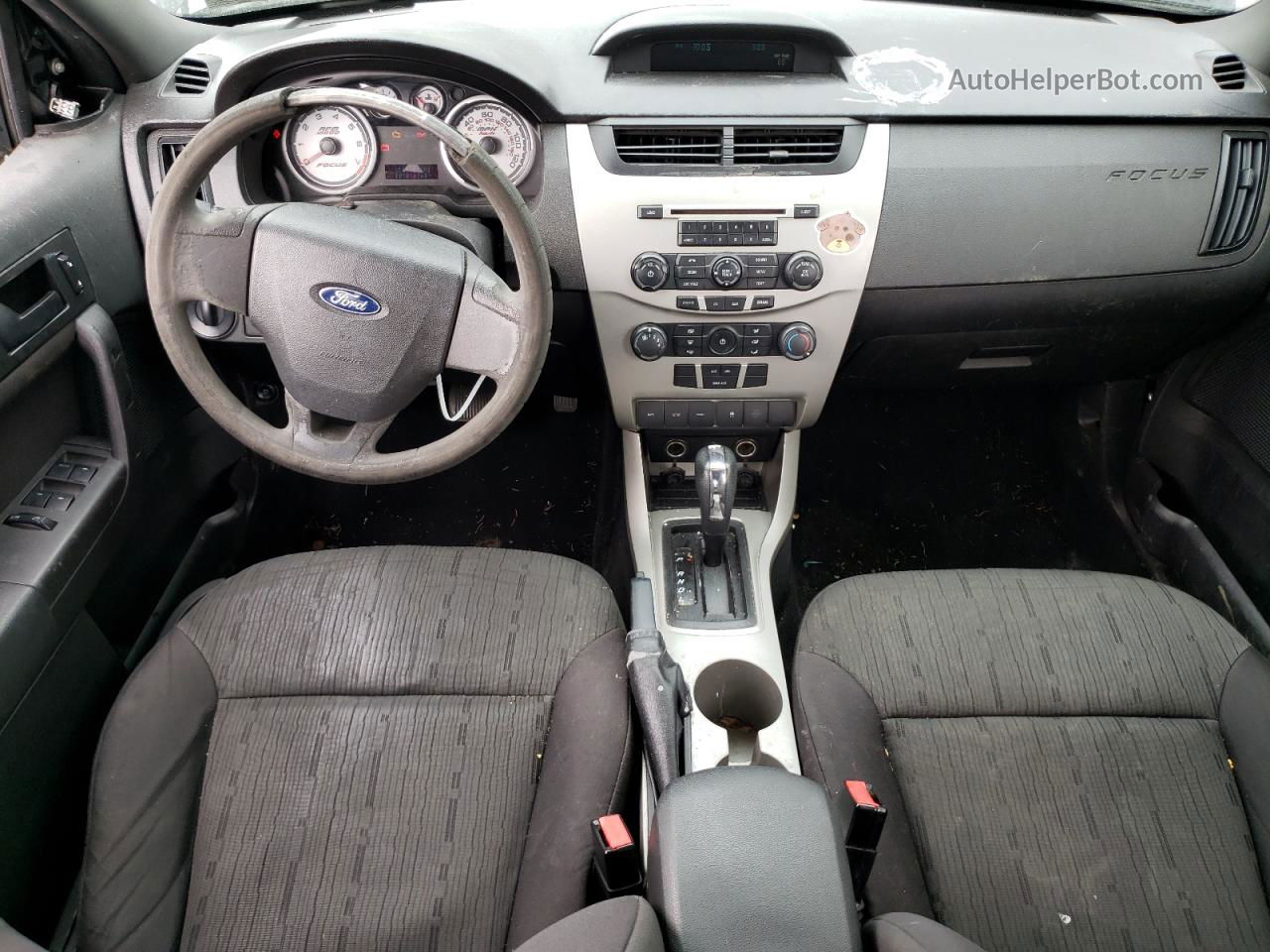 2011 Ford Focus Se Черный vin: 1FAHP3FN2BW114736