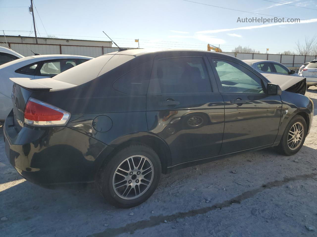 2011 Ford Focus Se Black vin: 1FAHP3FN2BW147588