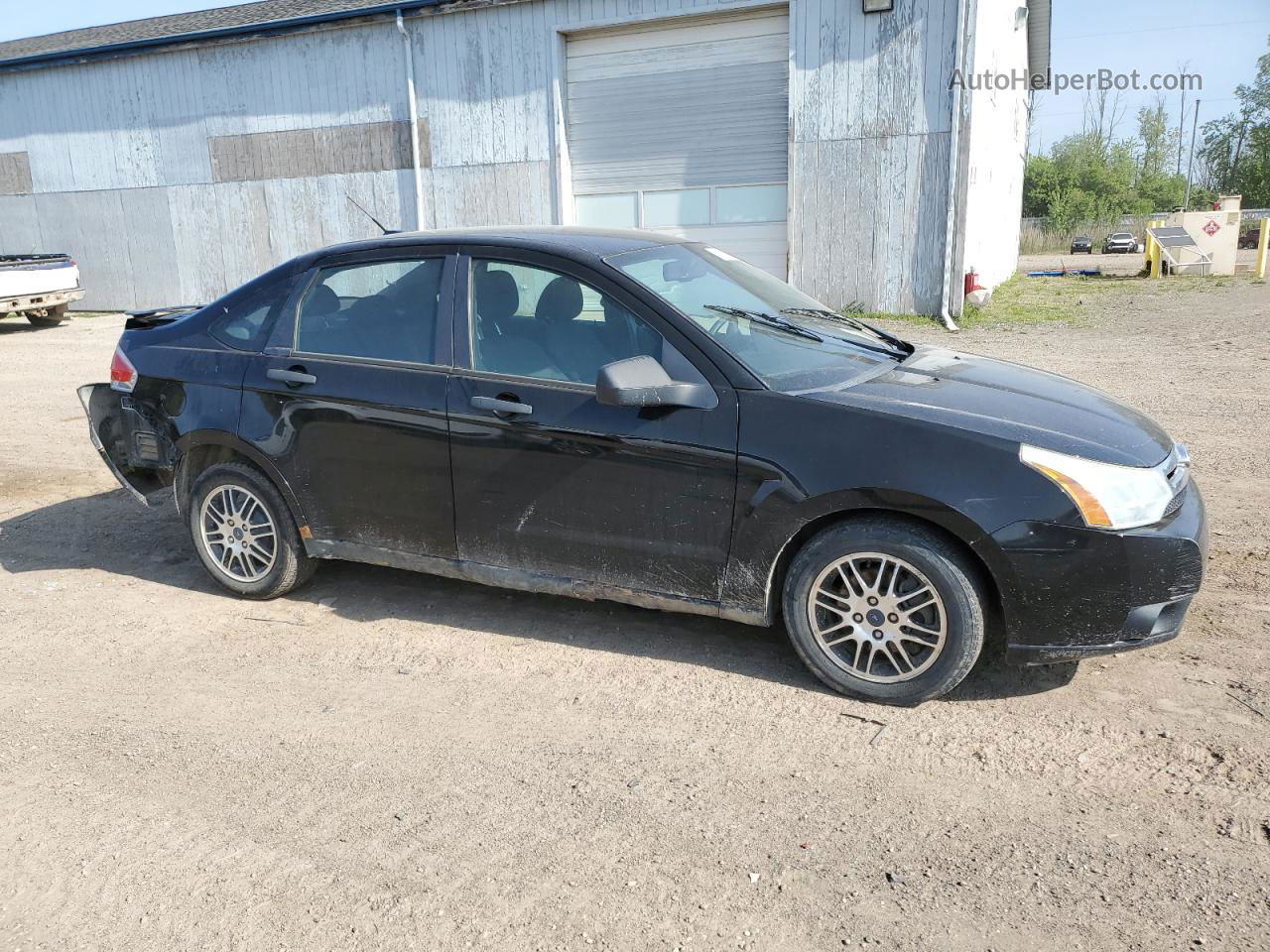 2011 Ford Focus Se Black vin: 1FAHP3FN2BW163693