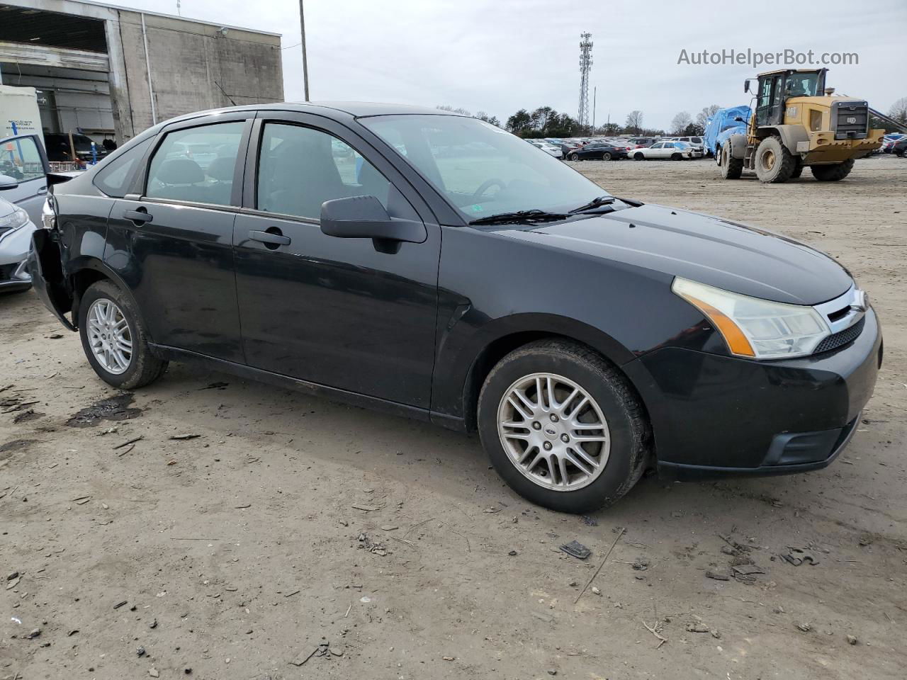 2011 Ford Focus Se Black vin: 1FAHP3FN3BW102384