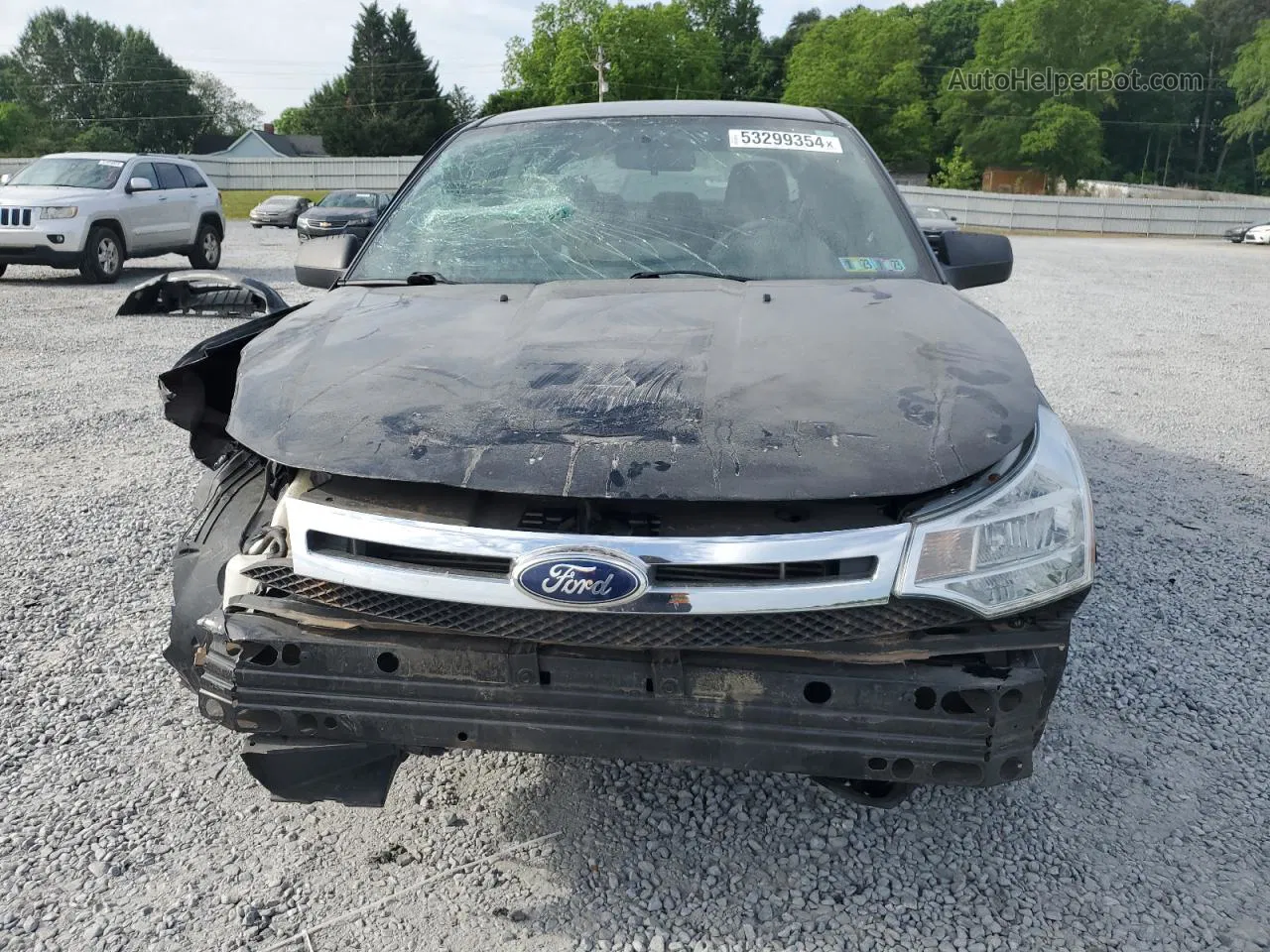 2011 Ford Focus Se Black vin: 1FAHP3FN3BW114986