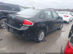 2011 Ford Focus Se Black vin: 1FAHP3FN3BW126278