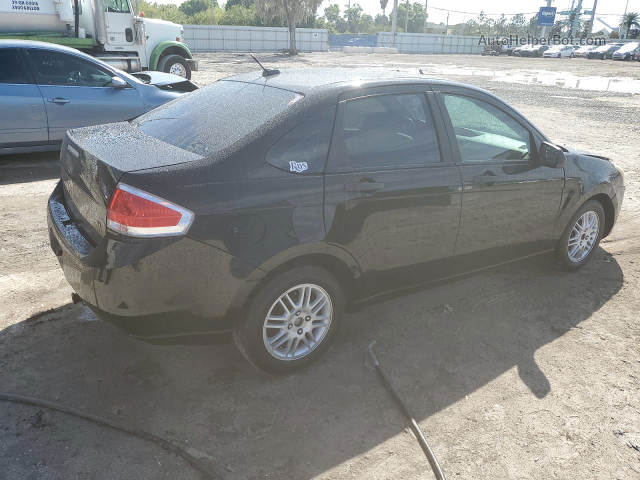 2011 Ford Focus Se Black vin: 1FAHP3FN3BW159913