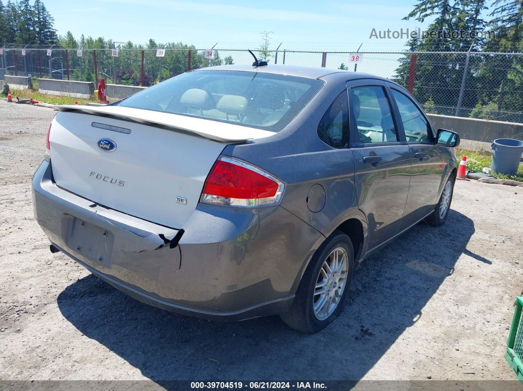 2011 Ford Focus Se Gray vin: 1FAHP3FN3BW167980