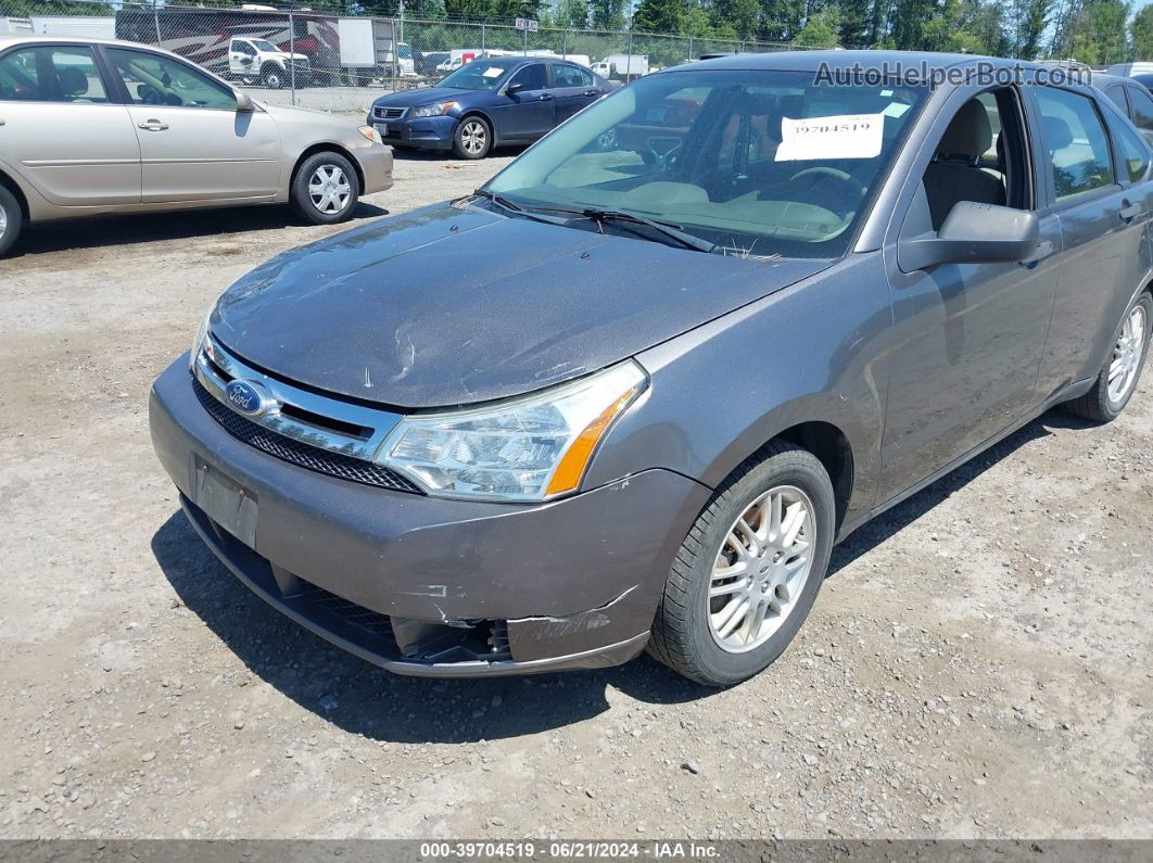 2011 Ford Focus Se Gray vin: 1FAHP3FN3BW167980