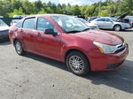 2011 Ford Focus Se Red vin: 1FAHP3FN3BW172239