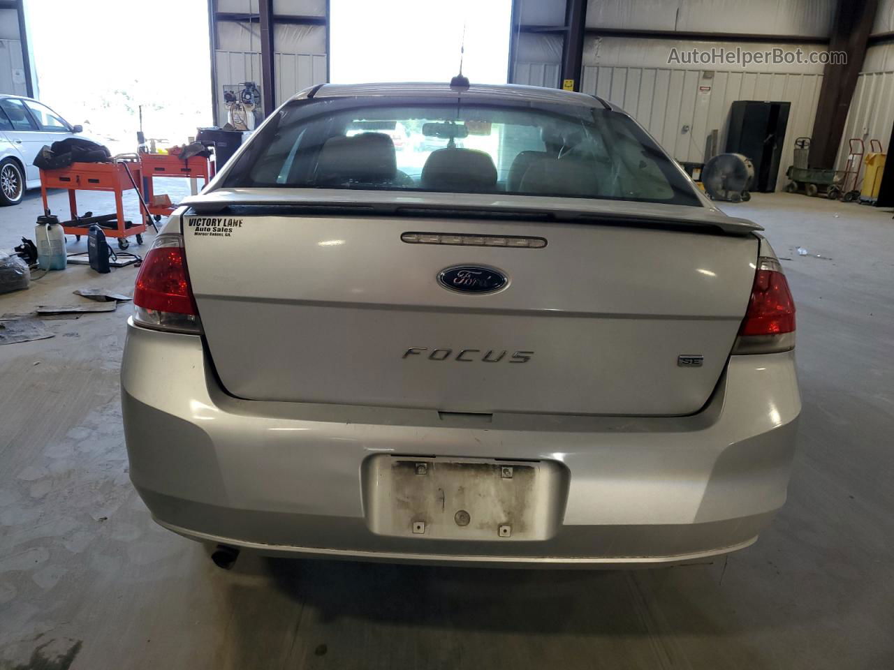 2011 Ford Focus Se Silver vin: 1FAHP3FN3BW173777