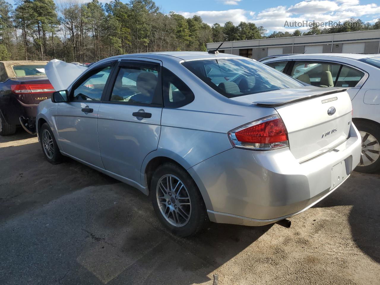 2011 Ford Focus Se Silver vin: 1FAHP3FN3BW175495