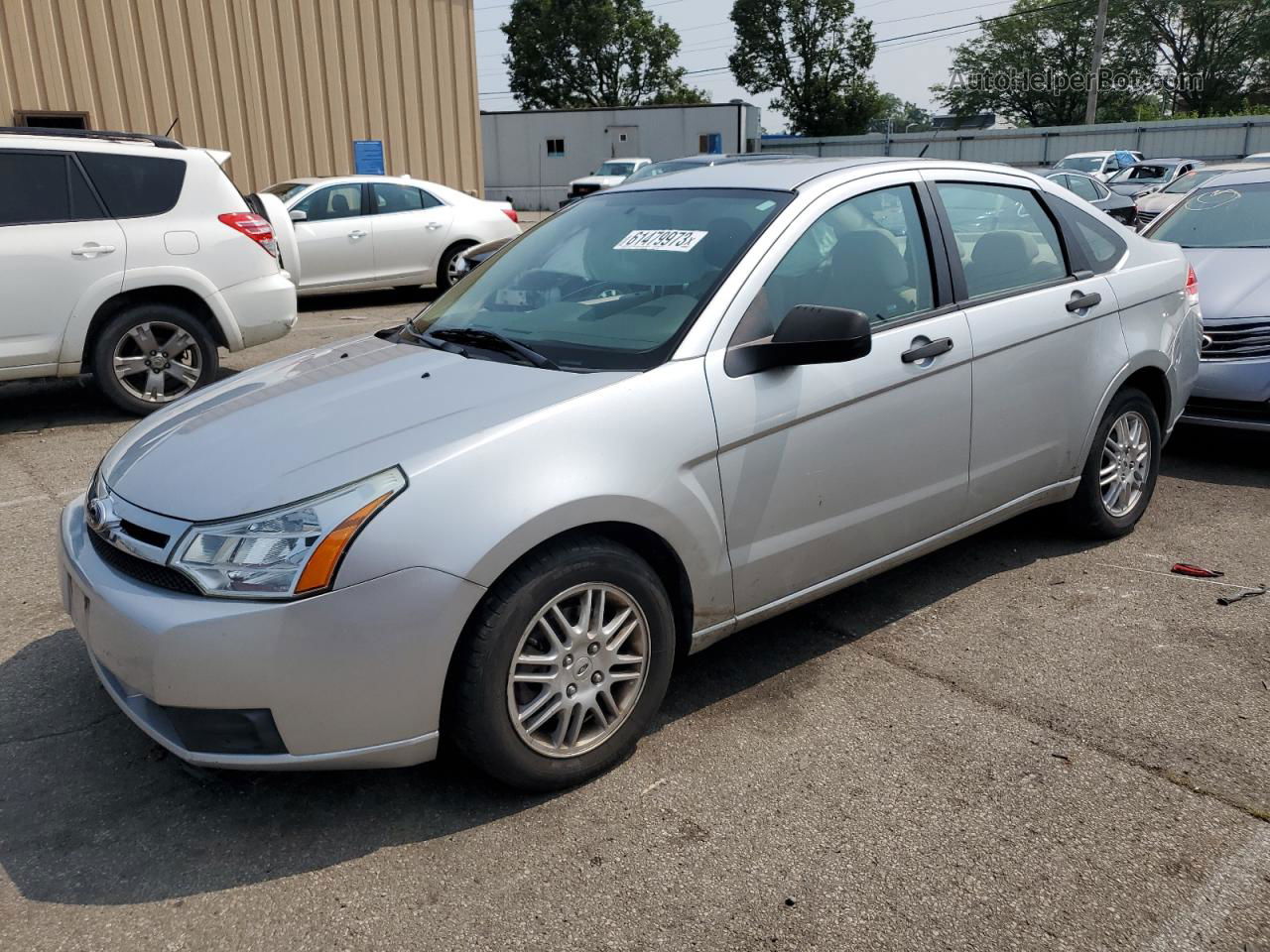 2011 Ford Focus Se Silver vin: 1FAHP3FN3BW176999