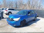 2011 Ford Focus Se Blue vin: 1FAHP3FN3BW202629