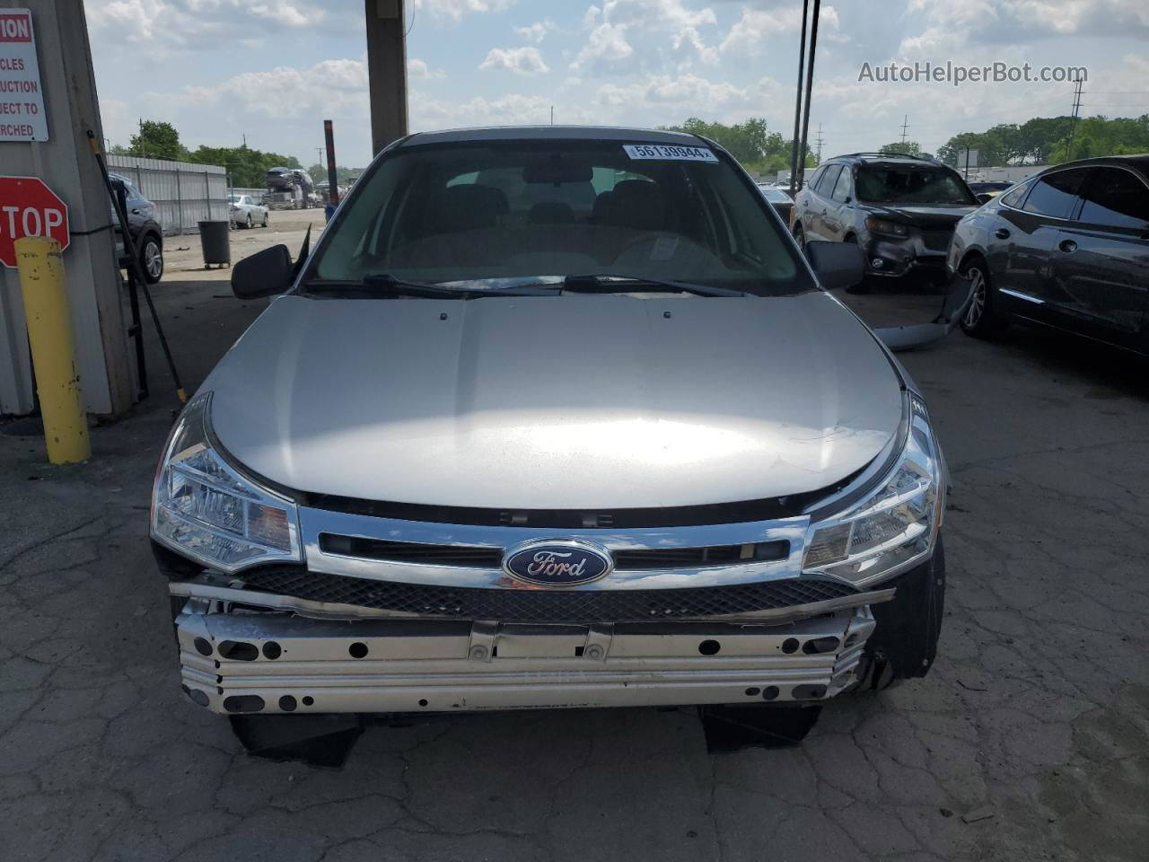 2011 Ford Focus Se Silver vin: 1FAHP3FN3BW204414