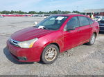 2011 Ford Focus Se Red vin: 1FAHP3FN4BW124412