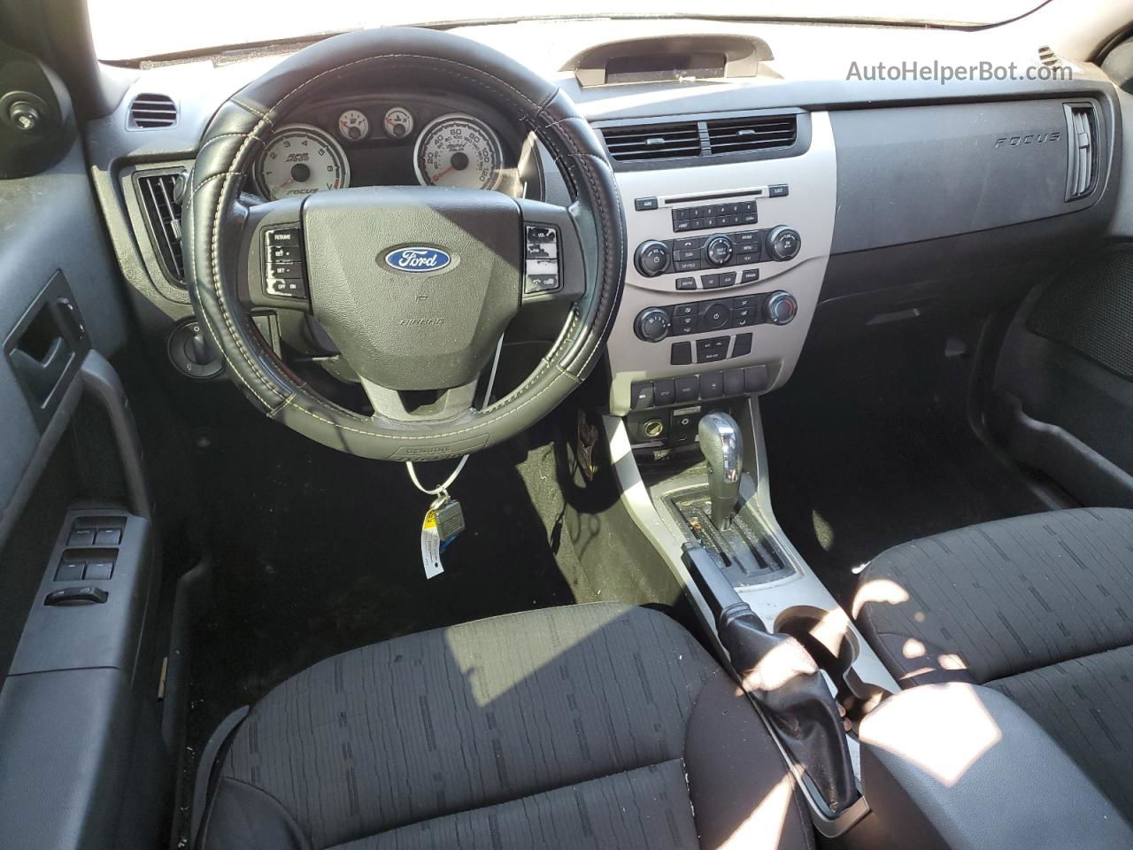 2011 Ford Focus Se Black vin: 1FAHP3FN4BW148452