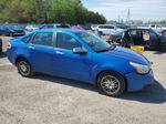 2011 Ford Focus Se Blue vin: 1FAHP3FN4BW154428