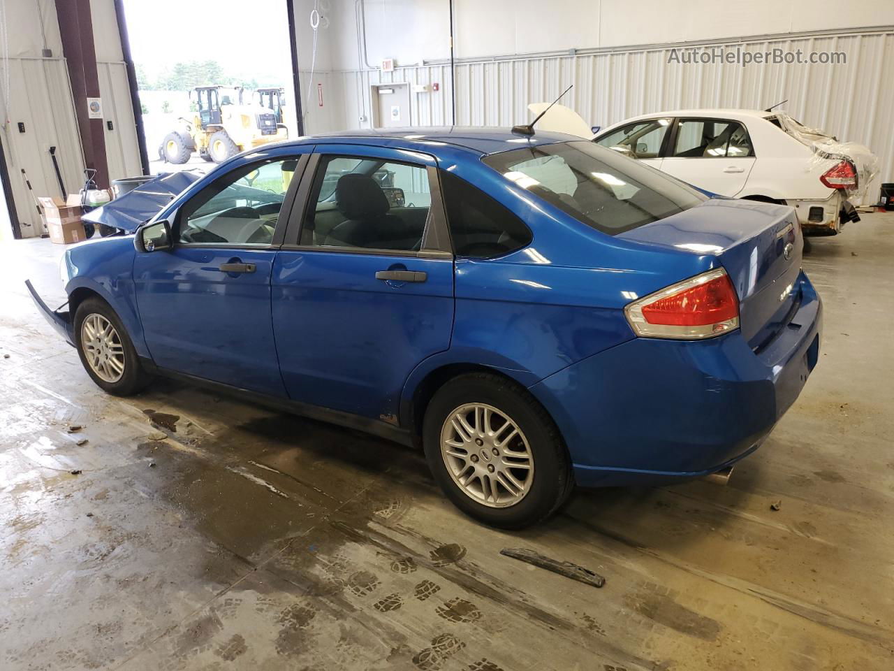 2011 Ford Focus Se Blue vin: 1FAHP3FN4BW168538