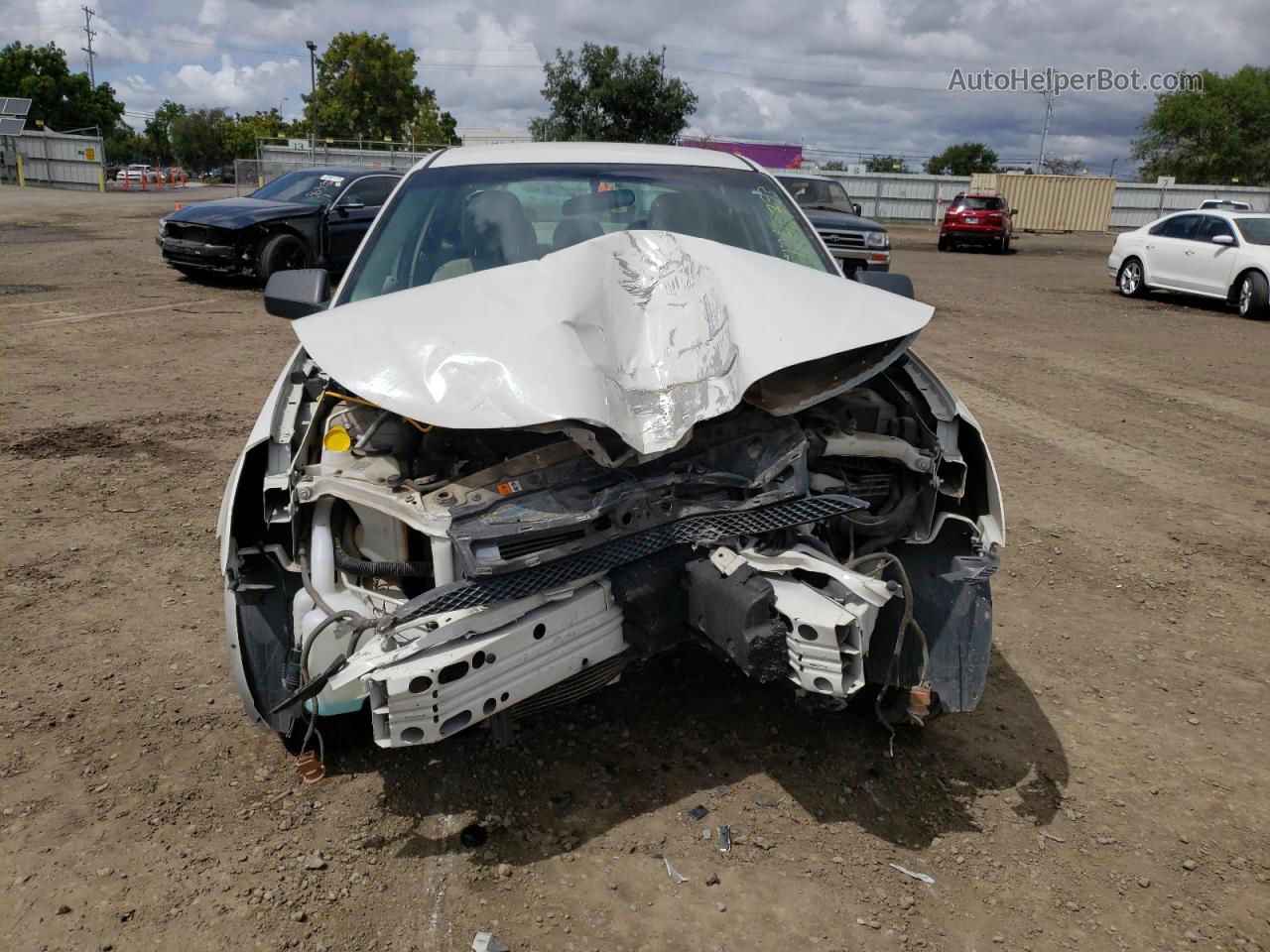 2011 Ford Focus Se White vin: 1FAHP3FN5BW119610