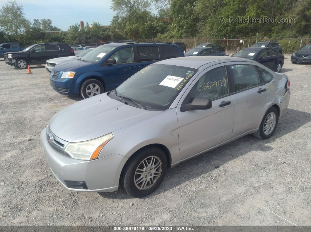 2011 Ford Focus Se Silver vin: 1FAHP3FN5BW121065