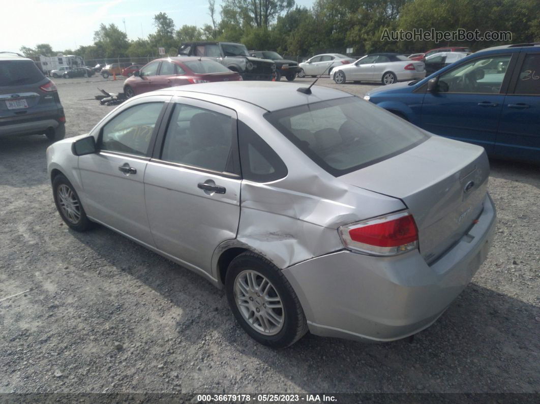 2011 Ford Focus Se Silver vin: 1FAHP3FN5BW121065