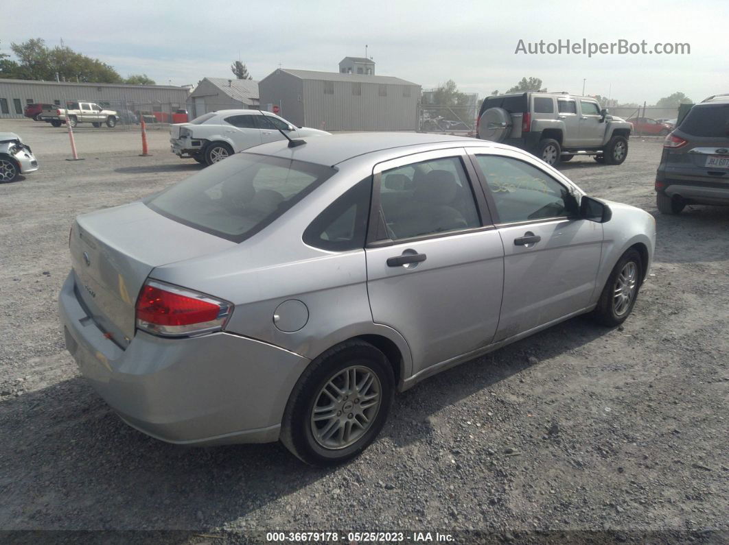 2011 Ford Focus Se Silver vin: 1FAHP3FN5BW121065