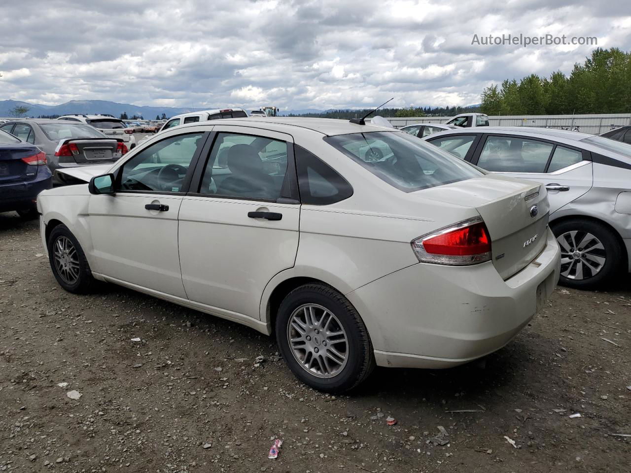 2011 Ford Focus Se Белый vin: 1FAHP3FN5BW124662