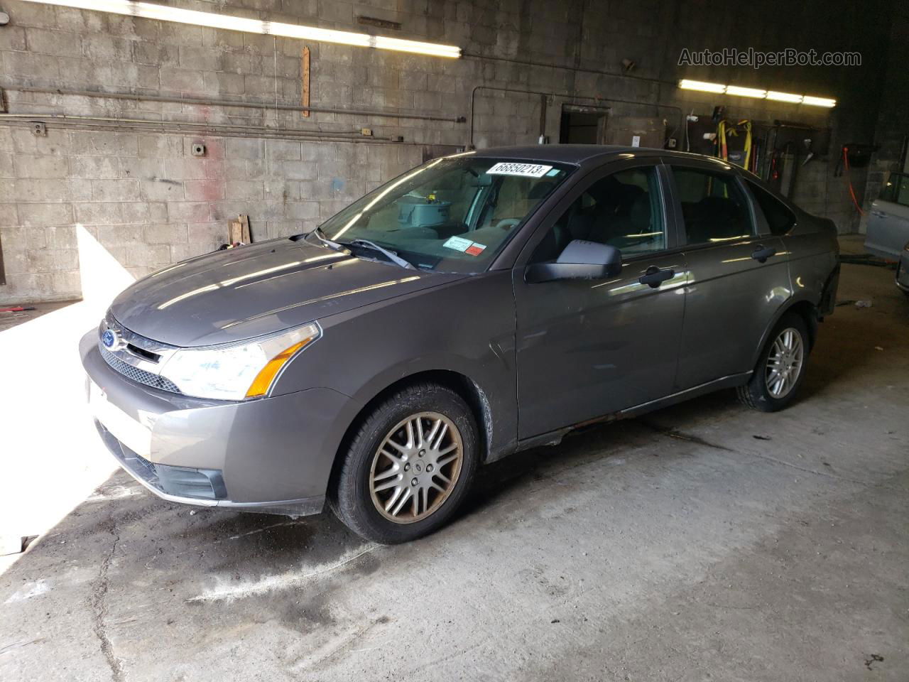 2011 Ford Focus Se Gray vin: 1FAHP3FN5BW125469