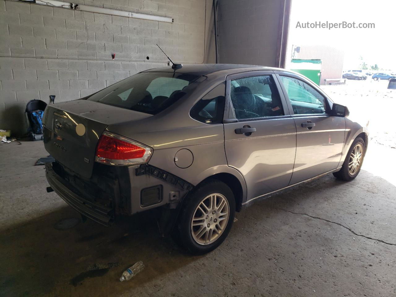 2011 Ford Focus Se Gray vin: 1FAHP3FN5BW125469